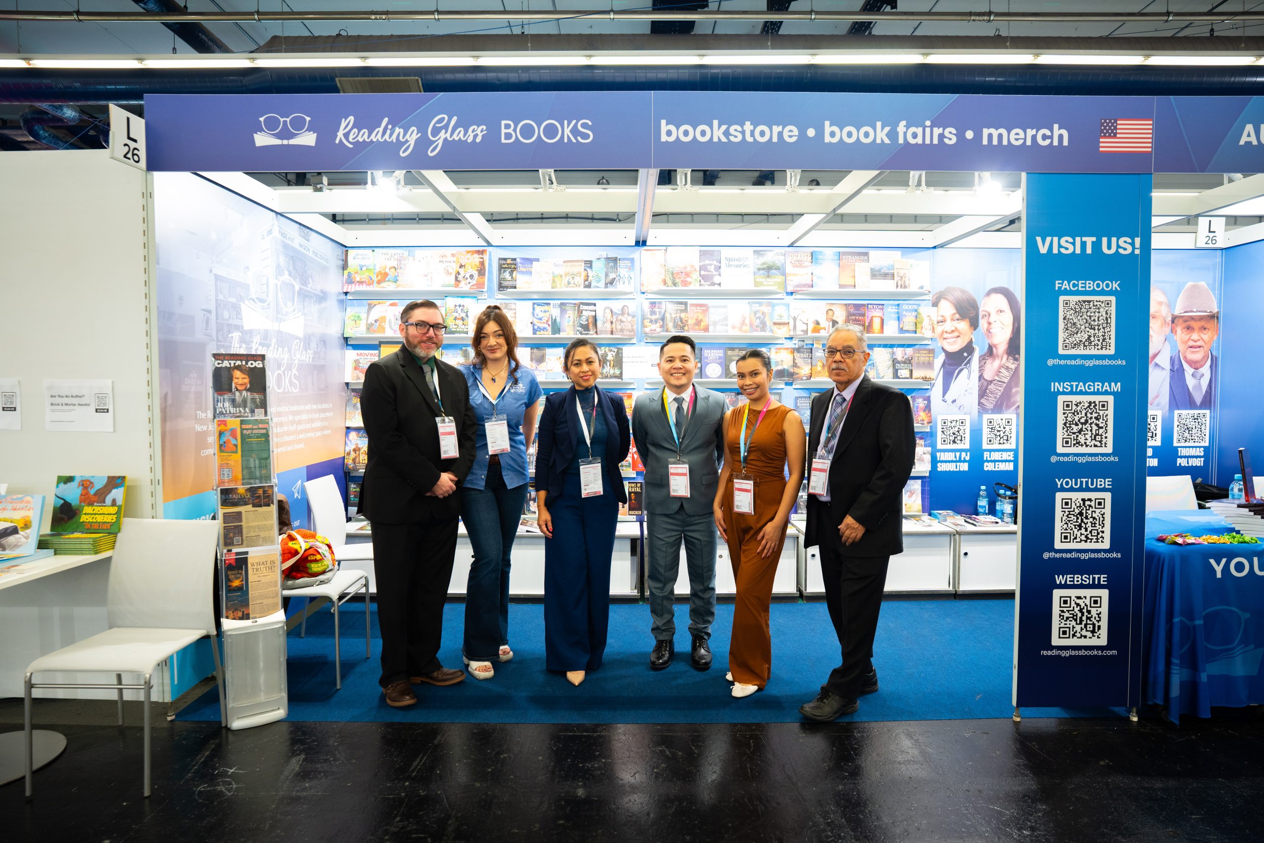 Read more about the article Reading Glass Books Presents Authors and Featured Titles at the 2026 Frankfurt Book Fair